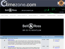 Tablet Screenshot of forums.timezone.com